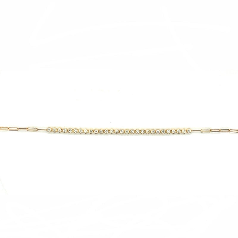 Paperclip Tennis Bracelet