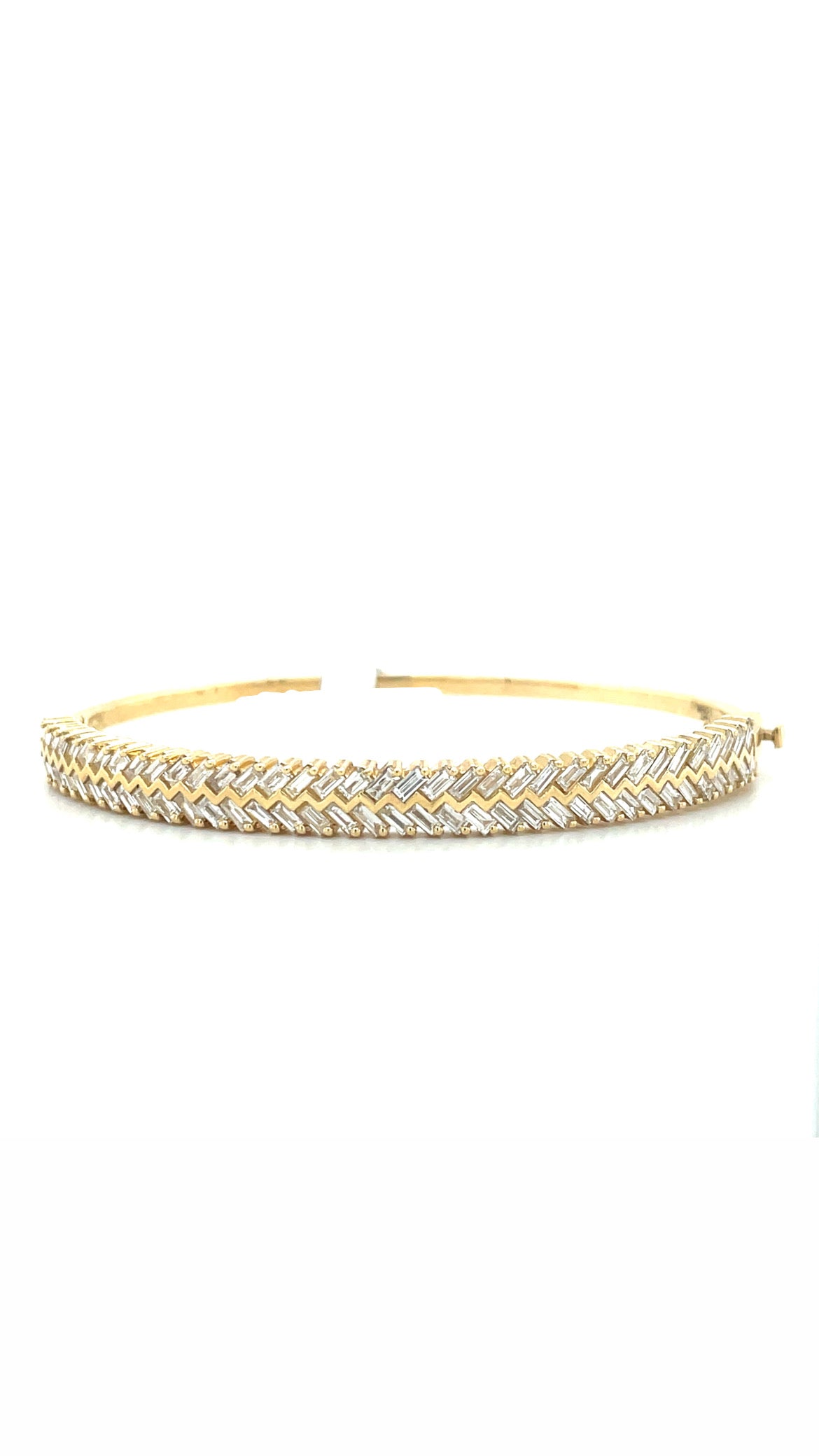 The Ivy Baguette Bangle