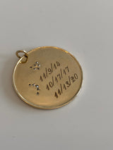 Love You To The Moon & Back Pendant Necklace