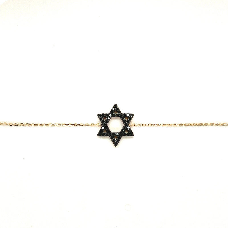 The Black Diamond Mazel Bracelet