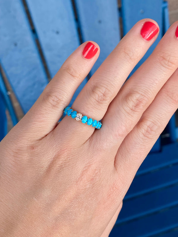 The Single Diamond Eternity Band