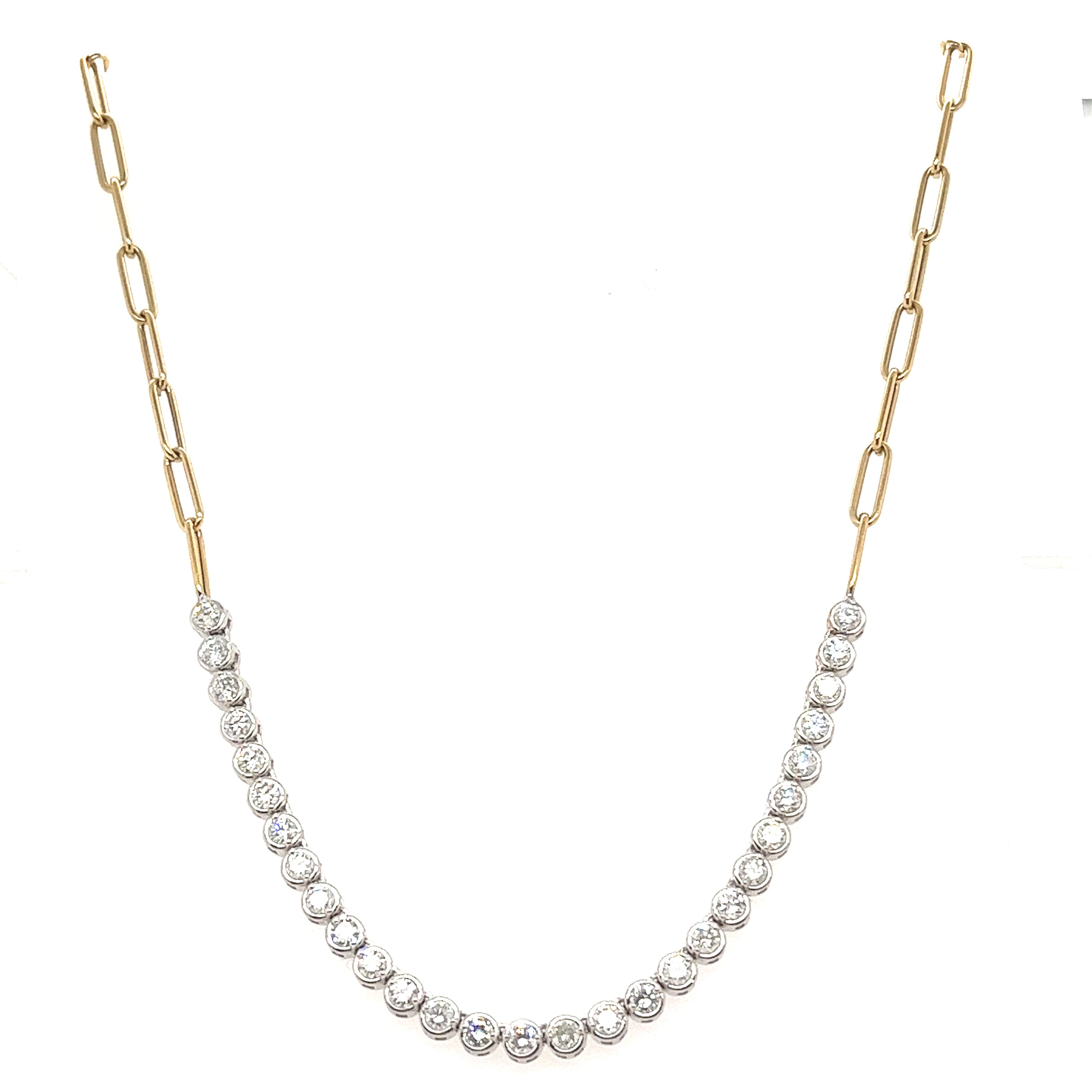 The Jordana Bezel Necklace – Rachie Shnay