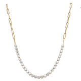 The Jordana Bezel Necklace