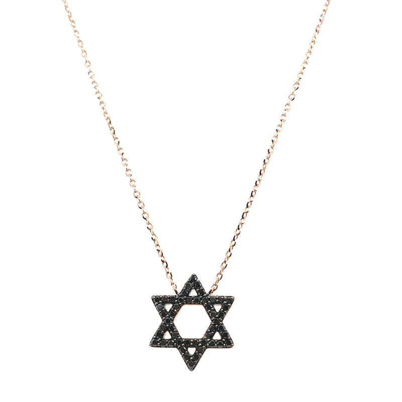 The Black Diamond Mazel Necklace