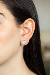 The Vanessa Hearts Studs