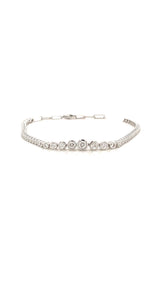 Rachie Bezel with Paperclip Chain